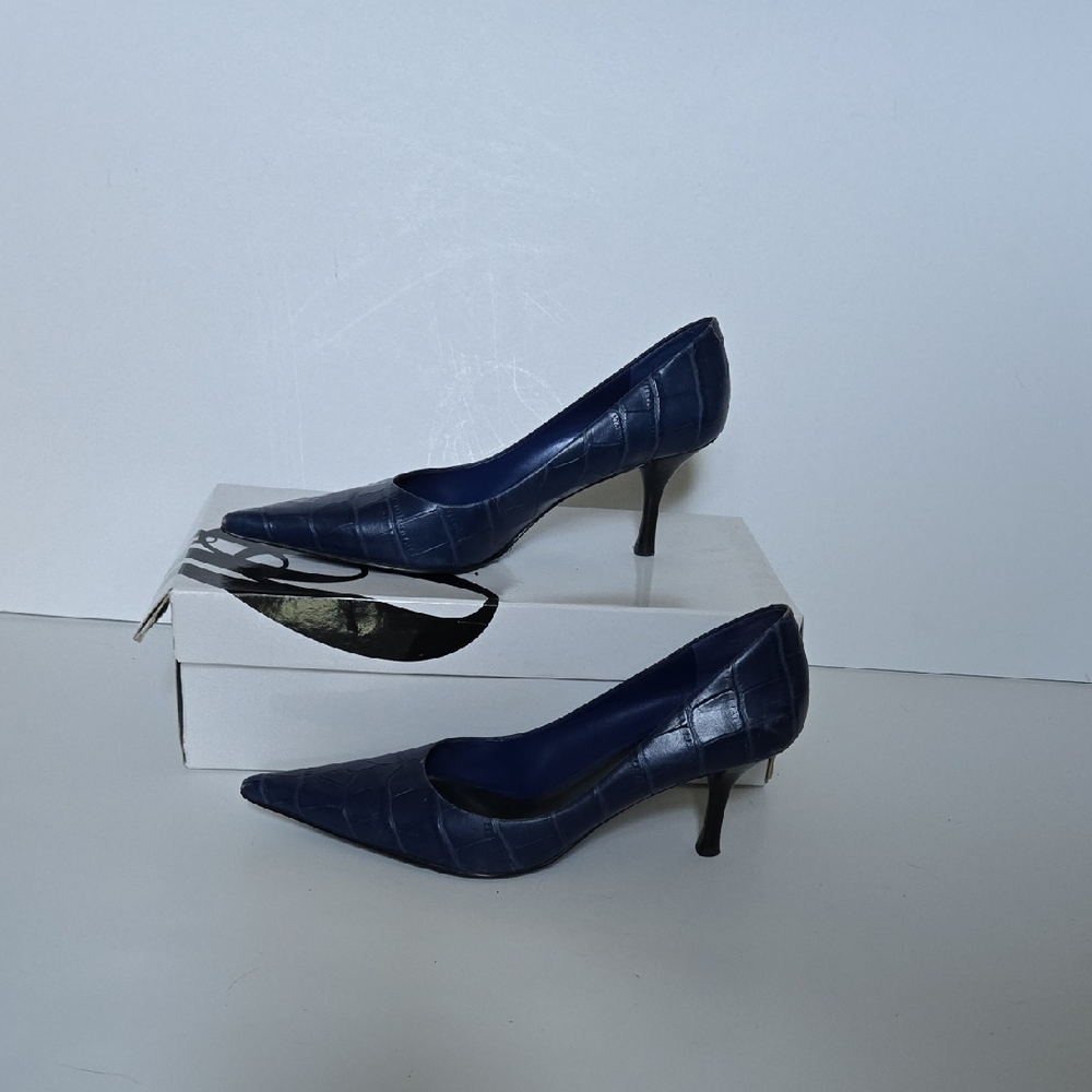 Nine West Blue Stiletto Heels
